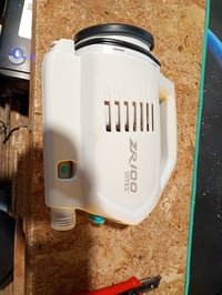 Aspirator de piscină cu acumulator Intex ZR100 (28626) alb, 0,8 — pentru piese/dezmembrări: stare incompletă, utilizată (stare: vezi a 2-a imagine) 2