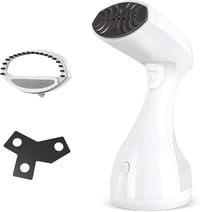 HOMEASY 1500W Kézi Gőzölő - Gyors Felmelegedésű Fehér Ruhagőzölő 280ml Tartállyal 1