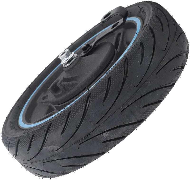 BuyWeek Defektbiztos Első Kerék MAX G30D Elektromos Rollerhez - Vákuum Gumiabroncs Csúszásgátló Felülettel, Nagy Teherbírású Cserekerék
