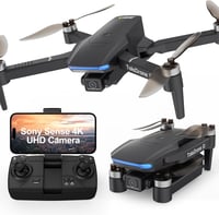 Toladrone TD31GPS 4K Kamerás Drón GPS-szel, 5G WiFi FPV, Követés Funkcióval, Kefenélküli Motorral, Automatikus Visszatéréssel - Kezdőknek és 1