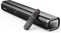 Mini soundbar MEVOSTO 60 W k TV a PC, 2.1-kanálový so zabudovaným subwooferom — nabíjací kábel nie je súčasťou balenia (stav: pozri 2. obrázok) 4