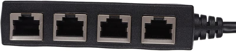 Yosoo 4 portos RJ45 CAT7 Ethernet elosztó adapter hálózatokhoz