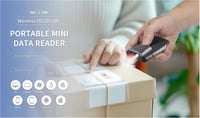 Netum 3in1 Bluetooth vonalkódolvasó - Vezeték nélküli QR és 2D szkenner iOS/Android/Windows eszközökhöz 8