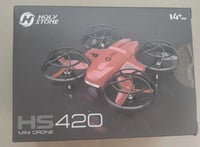 Holy Stone HS420 Mini Drón Beépített Kamerával - WiFi Élő Közvetítés, 3 Akkumulátor, Hosszú Repülési Idő, Pályakövetés, Mozgásérzékelés, Mag 10