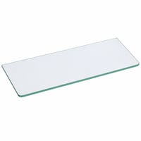 SAYAYO zidna staklena polica 30 cm, kaljeno staklo 6 mm, prozirna, polica za kupaonicu — nepotpun pribor za montažu (stanje: vidi 2. sliku) 1