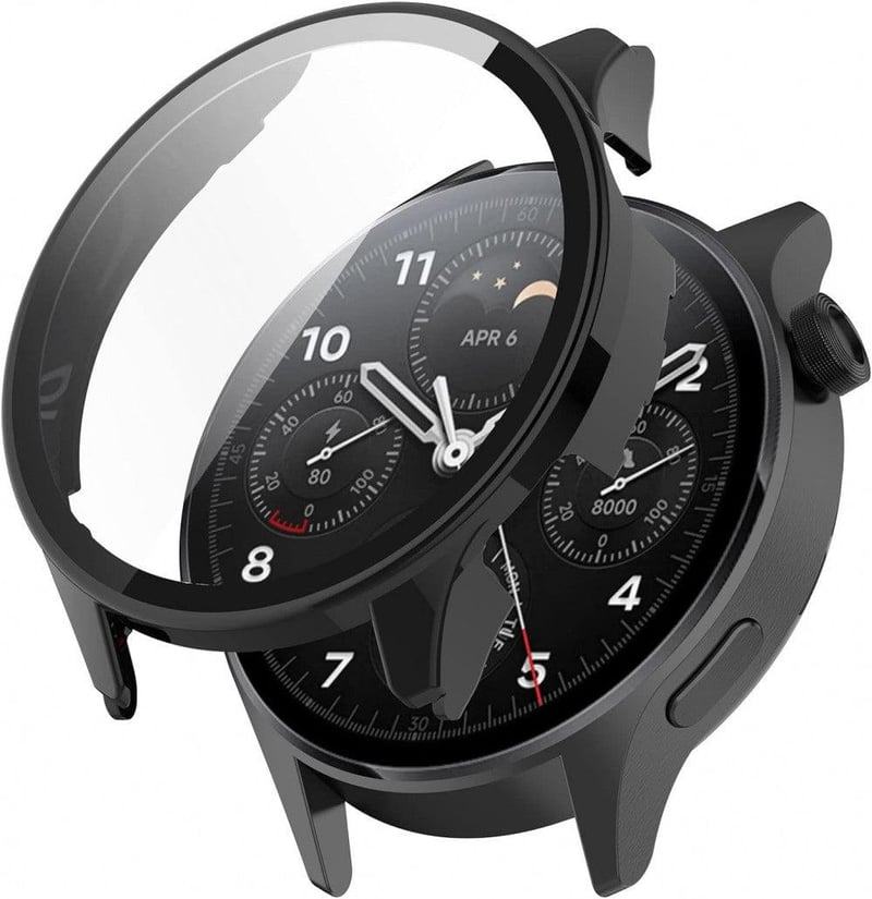 Xiaomi Watch S1 Pro Fekete TPU Védőtok - Teljes Körű Védelem