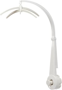 Sterntaler Zenélő Mobiltartó Kar Újszülötteknek, Fehér, Univerzális Kiságy Konzol, 57 cm, Poliészter 1