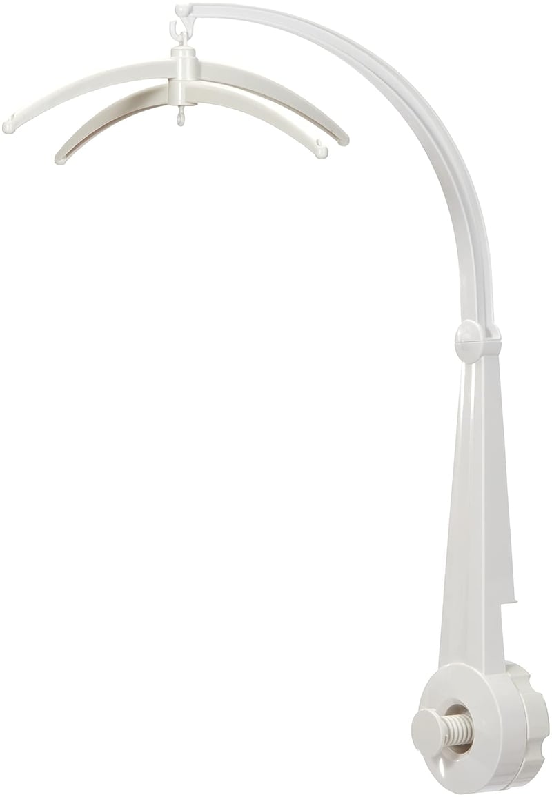 Sterntaler Zenélő Mobiltartó Kar Újszülötteknek, Fehér, Univerzális Kiságy Konzol, 57 cm, Poliészter