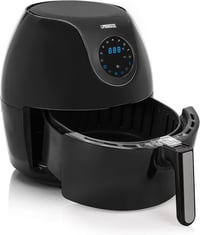 Princess Aerofryer XXL 5,2L Digitális Forrólevegős Sütő - 1700W, 7 Program, Olaj Nélküli Sütés, Mosogatógépben Mosható Alkatrészek, Fekete 4