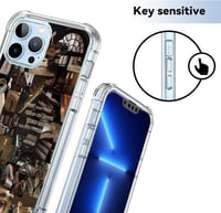 Apple iPhone 13 Pro Max Retró Fotókollázsos Szilikon Védőtok 4