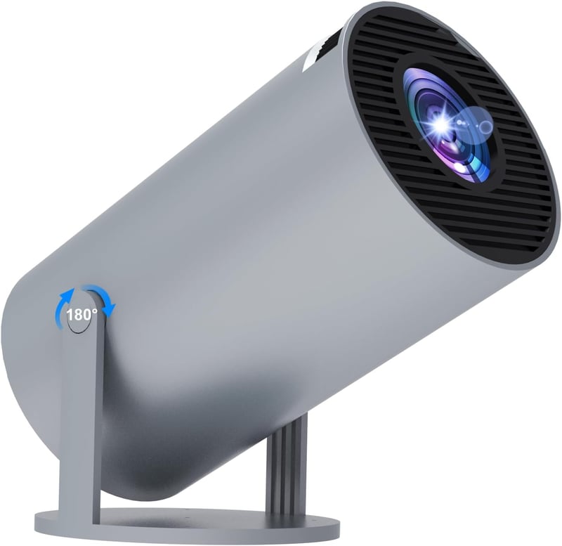 Alwtniet 4K Mini Projektor Automatikus Trapézkorrekció