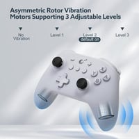 GuliKit KK3 Vezeték Nélküli Kontroller Nintendo Switch/OLED/Steam Deck/Android/iOS Eszközökhöz, Hall-Effekt Joystick, 23 Órás Üzemidő, 6-Ten 5