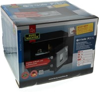Burg-Wächter PointSafe P 2 E FS Laptop Széf, Elektronikus Kombinációs Zár Ujjlenyomat Olvasóval, Falra Szerelhető, 20,5 Liter, Fekete 7