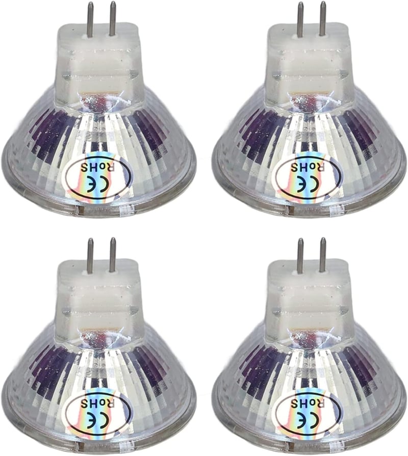 MR11 LED izzó szett, 4 db, 5W 500lm, kétérintkezős, spotlámpába
