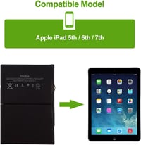 iPad Air és iPad 5-7 akkumulátor - SwarKing A1484 csereakku szerszámkészlettel 4