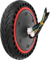 Yungeln 36V 350W Elektromos Roller Motor Tömör Gumiabroncsos Kerékkel - Xiaomi 1S M365 Pro/Pro2/Mi3 Rollerekkel Kompatibilis Alkatrész 1