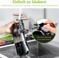 Aobosi 200W Gyümölcs és Zöldség Gyümölcsprés Visszaforgató Funkcióval, Két Szűrőmérettel, Intelligens Chippel, Citrusfacsaró, Sárga 3