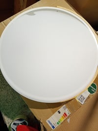 Lampă de tavan cu LED looluuloo cu telecomandă, 30W, 3000lm, reglabilă — capac crăpat, unitate principală îndoită (stare: vezi a 2-a imagine) 4