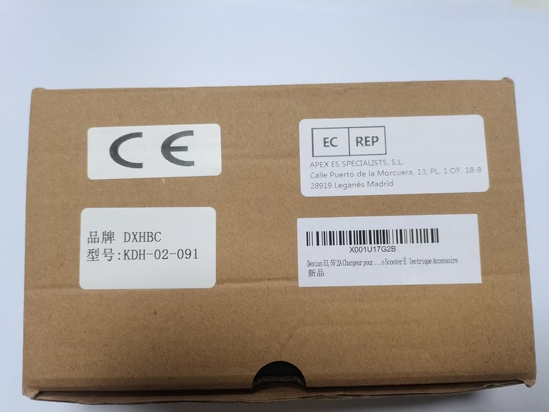 NIU KQi3 elektromos roller töltő 53,5V 2A - Kompatibilis KQi2/Pro/Max modellekkel