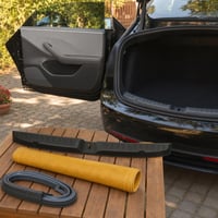 Ochranný balík pre Tesla Model 3 2024: 1x fólia na dvere + 1x lišta na prahy + 1x kožená záplata 1