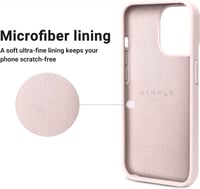 iPhone 14 Pro Púderrózsaszín Ultravékony Ütésálló Szilikon Védőtok 6