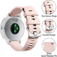 Garmin 20mm-es szilikon óraszíj Vivoactive, Venu és Forerunner modellekhez 4