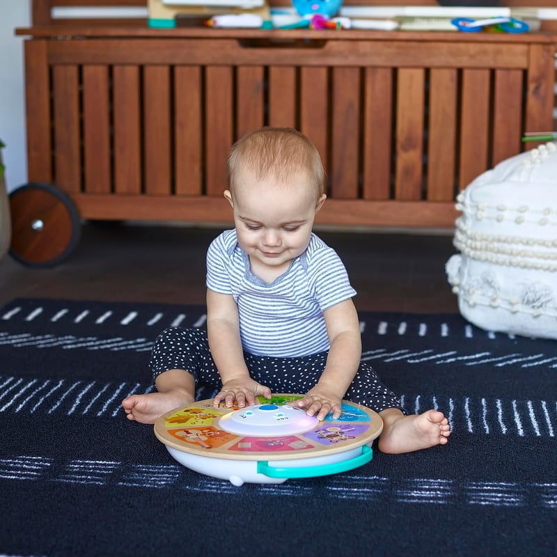 Baby Einstein Fa Zenei Játék - Érintésérzékeny Szimfónia 3 Nyelven, Színes Hangszerekkel, Fejlesztő Játék Kisgyermekeknek, Elemmel 