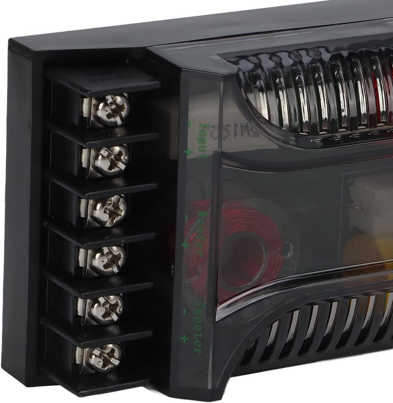 Univerzális 300W-os 2-utas autó hangszóró crossover szett (2db)