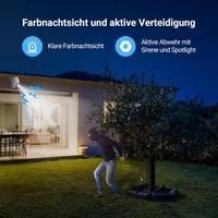 EZVIZ C8c 2MP Kültéri WiFi Biztonsági Kamera Szett (2db) - 360° Panoráma, Személyérzékelés, Követés, Színes Éjjellátás, Kétirányú Hang, Időj 6
