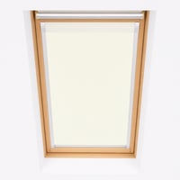 Bloc Blinds Skylight MK06 rolo za zamračivanje za VELUX krovni prozor, bijeli, blackout — Bez vijaka (stanje: vidi 2. sliku) 1