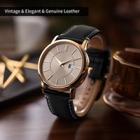Fullmosa bőr óraszíj 18-24mm - Vintage stílusú cserekarszalag Huawei, Samsung, Amazfit, Garmin, Fossil órákhoz 2