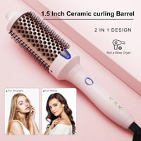 K&K Keratin Védő Ionos Hőkefe 45mm - 2in1 Hajegyenesítő és Göndörítő 3