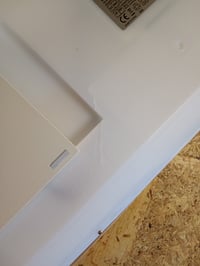 zemty LED panel stropna svjetiljka 80x25 cm bijela, 40W s prigušivanjem — napuknuta stražnja ploča, nedostaju dodaci (stanje: vidi 2. sliku) 2