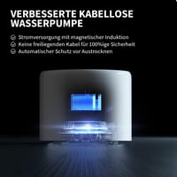 PETKIT Automata Vezeték Nélküli Ivókút - 1,8L Rozsdamentes Acél Itató Kutyáknak és Macskáknak, Bluetooth Applikációval, Éjszakai Móddal

AI: 7