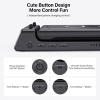 Google Pixel Watch 2 és Pixel 8 4 az 1-ben összecsukható vezeték nélküli töltőállomás 4