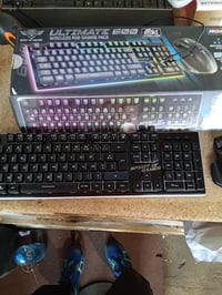 Bezdrôtový herný set Spirit of Gamer Ultimate 600 RGB, čierny — chýbajúci USB prijímač pre myš (stav: pozri 2. obrázok) 2
