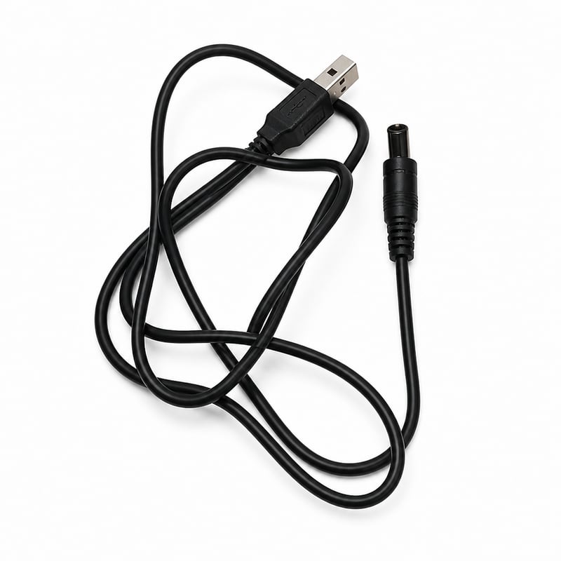 Plazmová guľa reagujúca na zvuk RED5 — USB napájací kábel (náhradný diel)