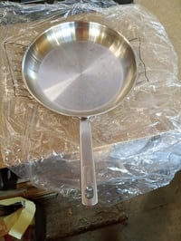 Panvica z nehrdzavejúcej ocele Tefal Virtuoso E49206 28 cm, indukčná, bez povrchovej úpravy, na všetky typy sporákov, strieborná 2