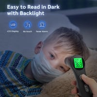 Femometer Érintés Nélküli Lázmérő Babáknak és Felnőtteknek - 1mp-es Mérés, Riasztással 7