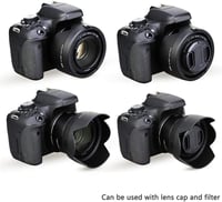 Canon EF 50mm f/1.8 STM objektívhez napellenző és UV szűrő szett, ES-68 helyettesítő 5