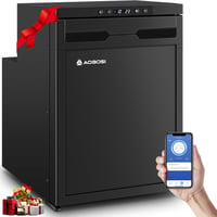 AAOBOSI 50L kompresszoros hűtőbox app vezérléssel, 12/24V, -20°C 1