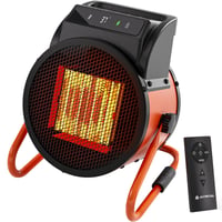 Keramický teplovzdušný ventilátor AAOBOSI s diaľkovým ovládaním, 2000 W, digitálny termostat, 24-hodinový časovač, 3 stupne ohrevu, rýchly ohrev do garáže a exteriéru 1