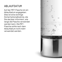 Aarke Carbonator 3 PET fľaše 2 ks – bez obsahu BPA, s detailmi z nehrdzavejúcej ocele, 1000 ml, na sýtenú vodu 5