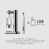 Aarke Carbonator 3 rozsdamentes szódavízgép PET palackkal, SodaStream kompatibilis - Stainless Steel 5