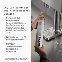 Aarke Carbonator 3 aparat za gaziranje vode, nehrđajući čelik, bakreni finiš, s 1L BPA-free PET bocom, kompatibilan sa Sodastream 60L CO2 cilindrima 7