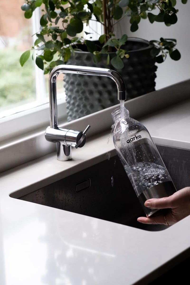 aarke Carbonator 3 szódavízgép üveg, BPA mentes rozsdamentes acél - 800 ml, 800 ml