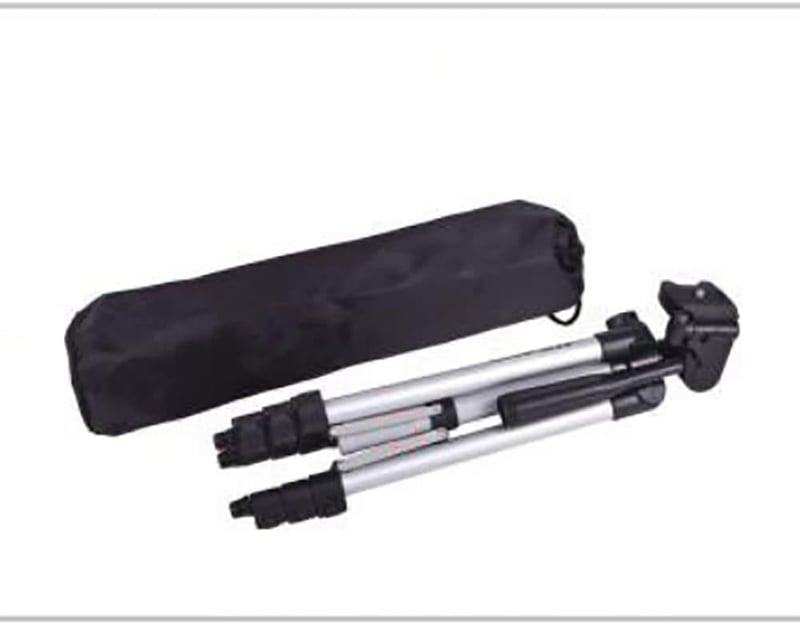 DOCANIO ezüst hordozható monokuláris állvány, háromlábú tripod táskával