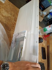 Panou de tavan cu LED B.K.Licht, reglabil cu telecomandă, CCT alb reglabil — margine LED și carcasă posterioară îndoite (stare: vezi a 2-a imagine) 3