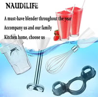 NAUDILIFE 4 az 1-ben botmixer szett, 15000 fordulat, állítható sebesség, bébiételhez 7