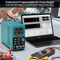 Kiprim DC310S Programozható Labortápegység 0-30V/10A - 4 Digites LED Kijelző, Túlterhelés Védelem, USB Port, 4 Memória Gomb, 300W Teljesítmé 4